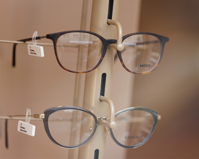 Ladengeschäft Markenbrillen – Optikhaus Scheiper