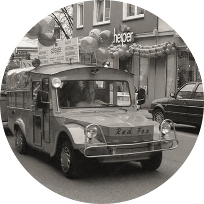 Zeitreise: Fachgeschäft in der Gemarkenstraße, 1991 – Optikhaus Scheiper