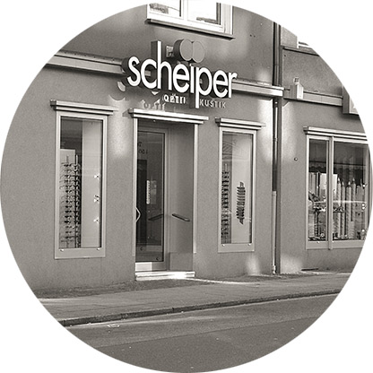 Zeitreise: Das Fachgeschäft nach Umbau, 2016 – Optikhaus Scheiper